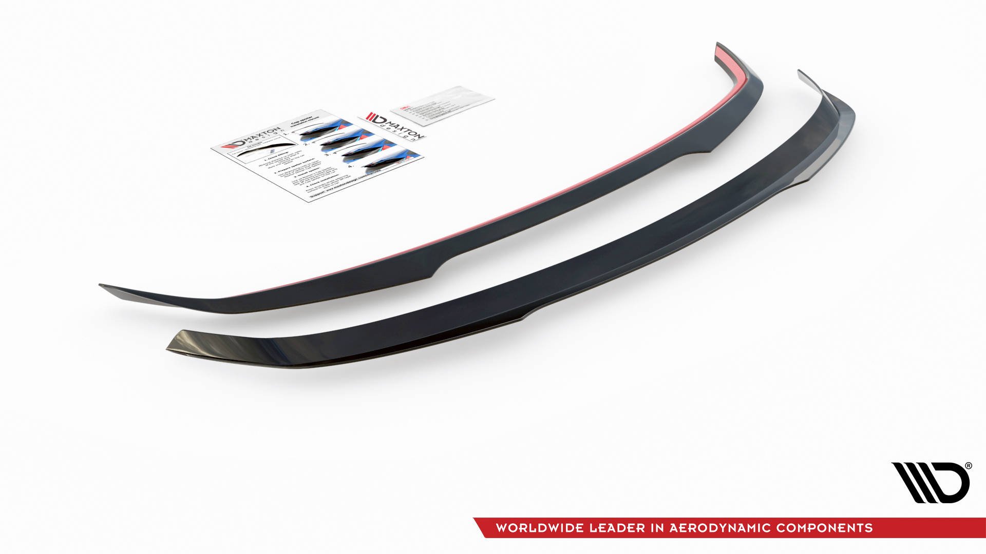 Maxton Spoiler CAP für Cupra Formentor Mk1 / Mk1 Facelift schwarz Hochglanz