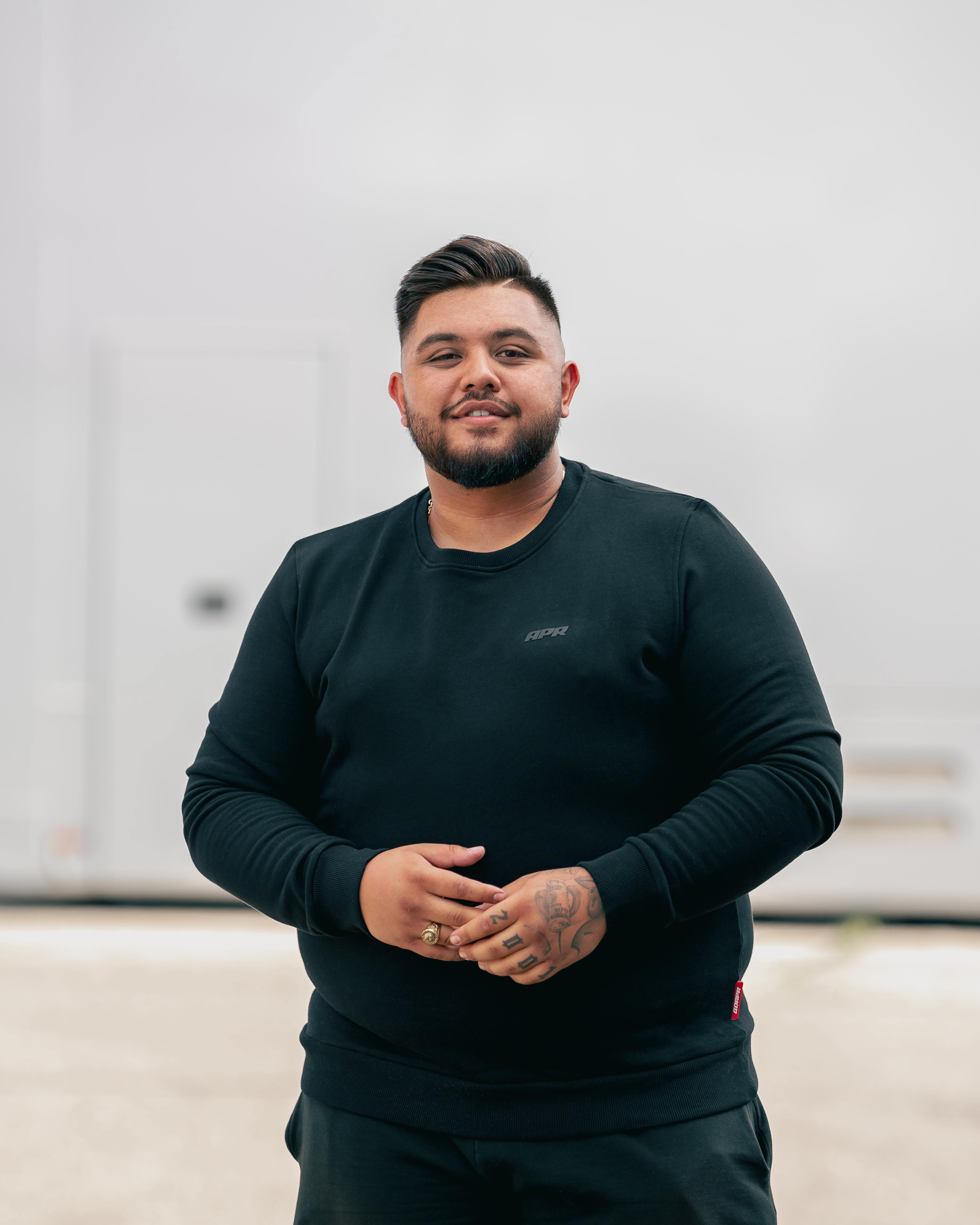 Premium APR Essentials Sweater Rubber schwarz