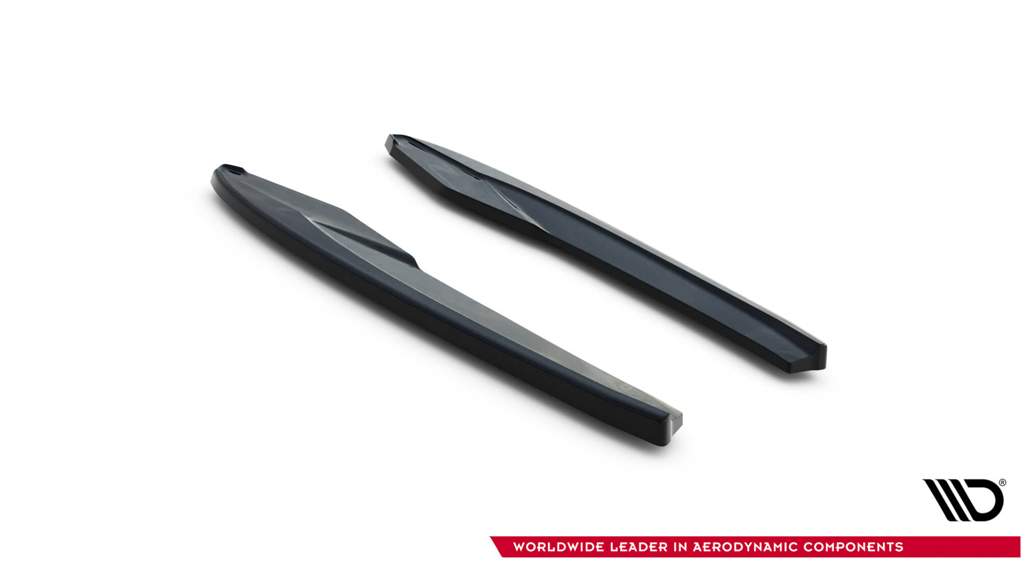 Maxton Heck Ansatz Flaps Diffusor V.2 für Cupra Leon ST Mk1 Facelift schwarz Hochglanz