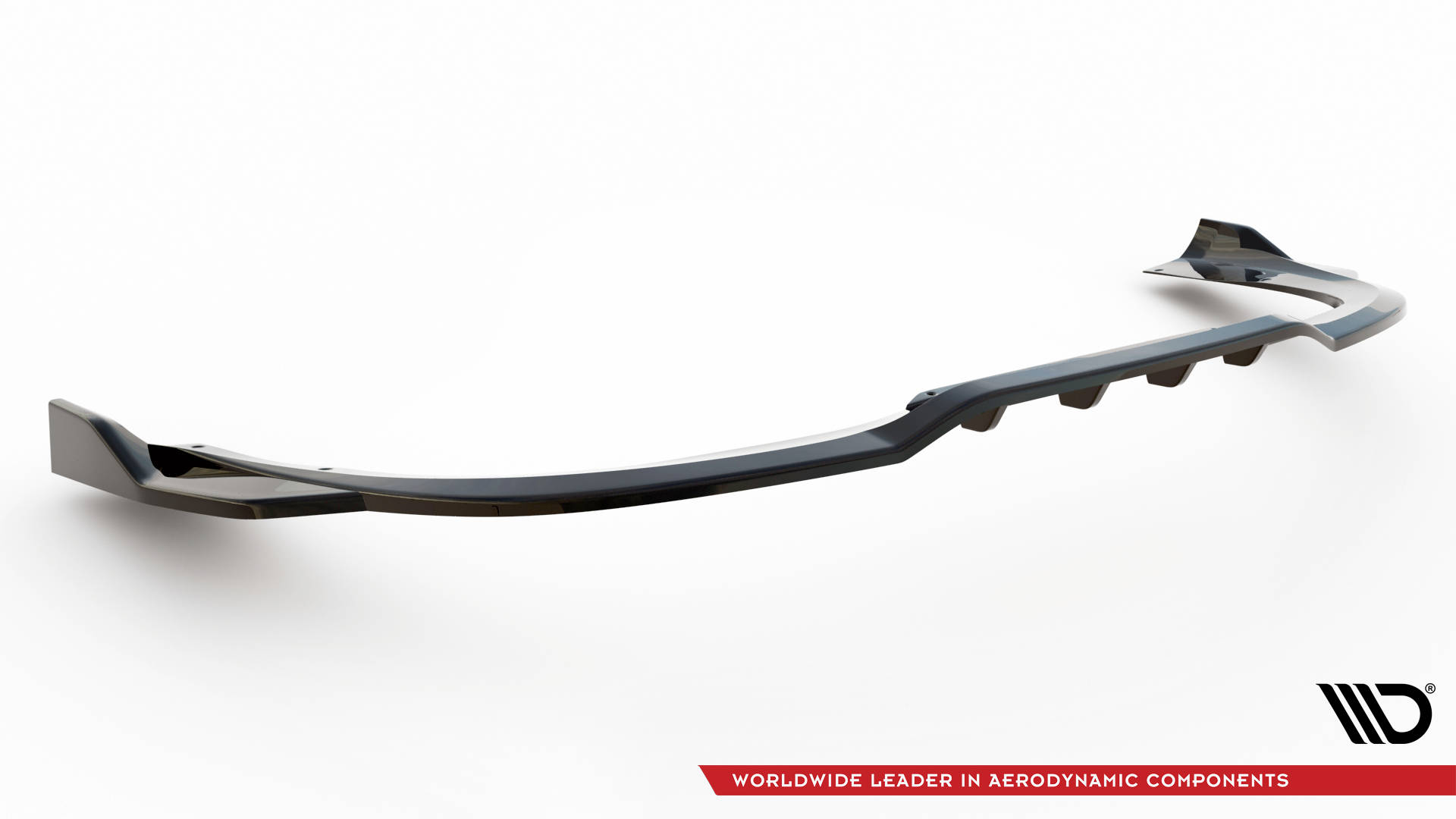 Maxton Mittlerer Cup Diffusor DTM Look Heck Ansatz für Porsche 911 Turbo S 992 schwarz Hochglanz