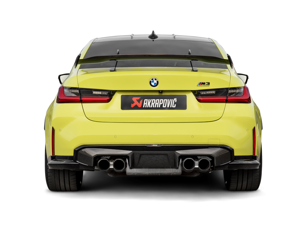 Akrapovič Slip-On Auspuffanlage passend für M3/M4 (G8X)