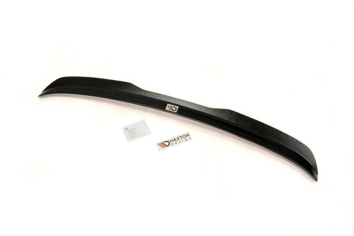 Maxton Spoiler CAP V.3 für VW Golf 7 / 7 Facelift R / R-Line / GTI  schwarz Hochglanz