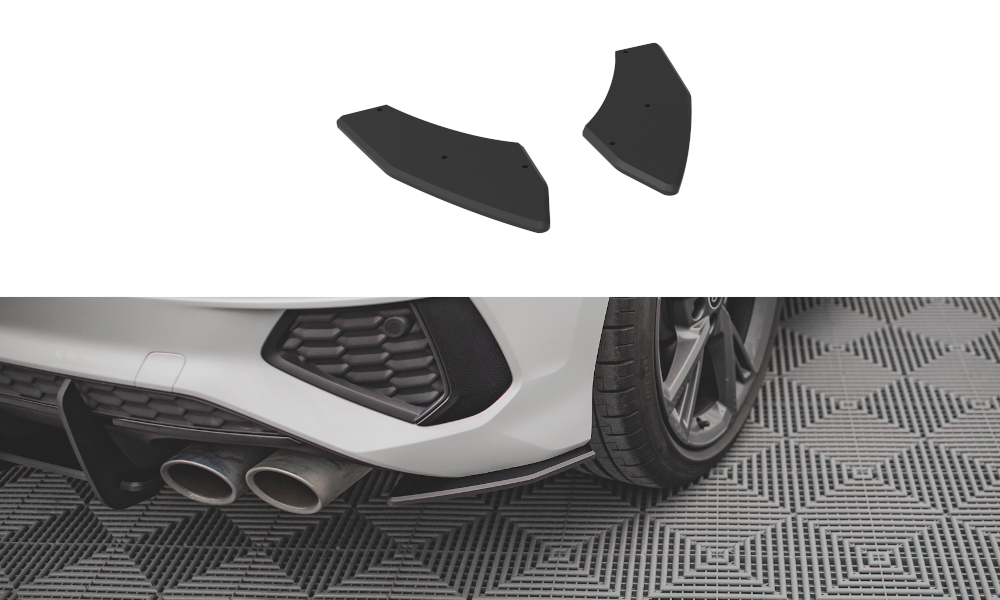 Maxton Street Pro Heck Ansatz Flaps Diffusor für Audi S3 Sportback 8Y