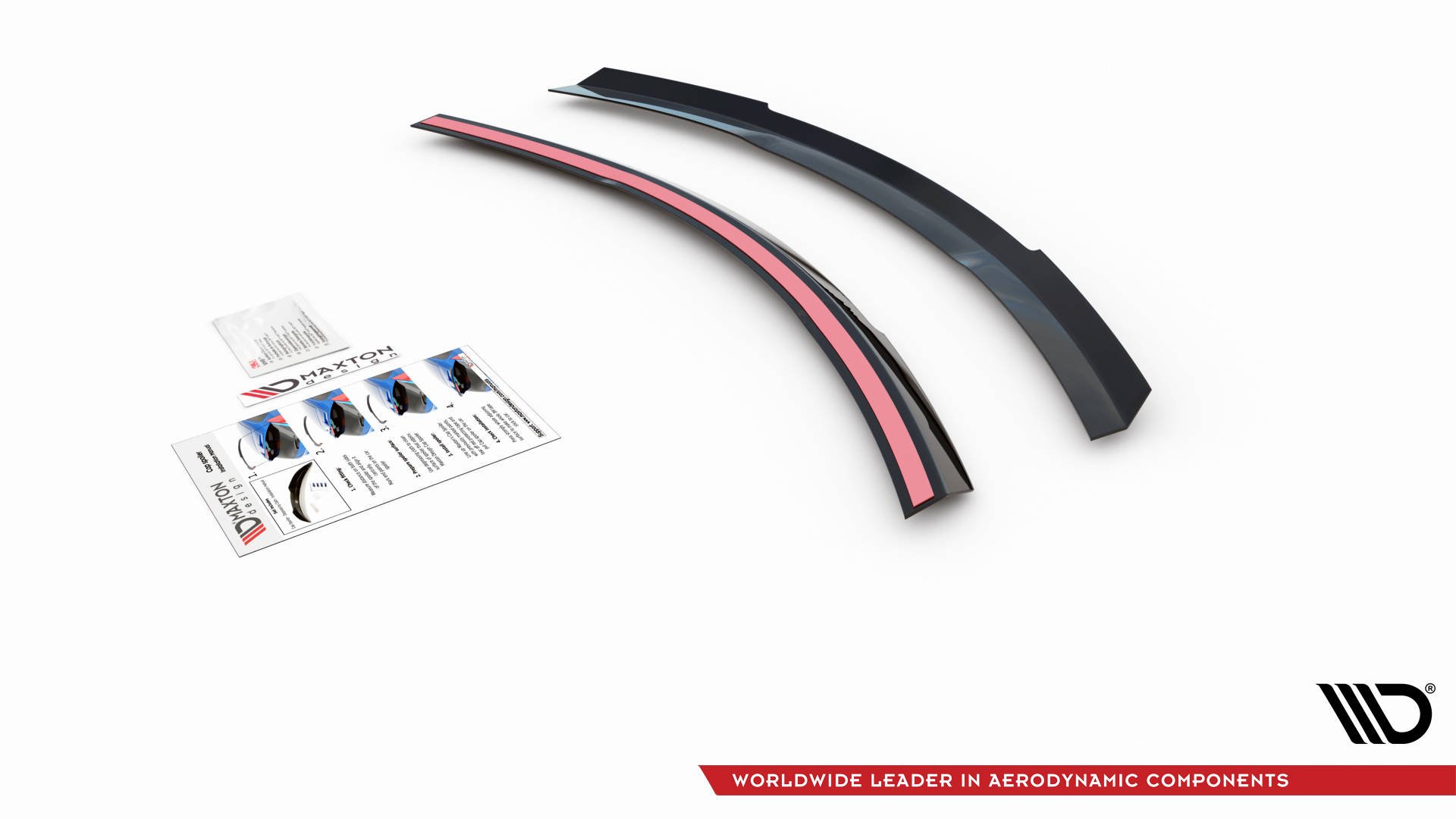 Maxton Spoiler CAP für Mercedes GLA 45 AMG SUV (X156) vor Facelift Carbon Look