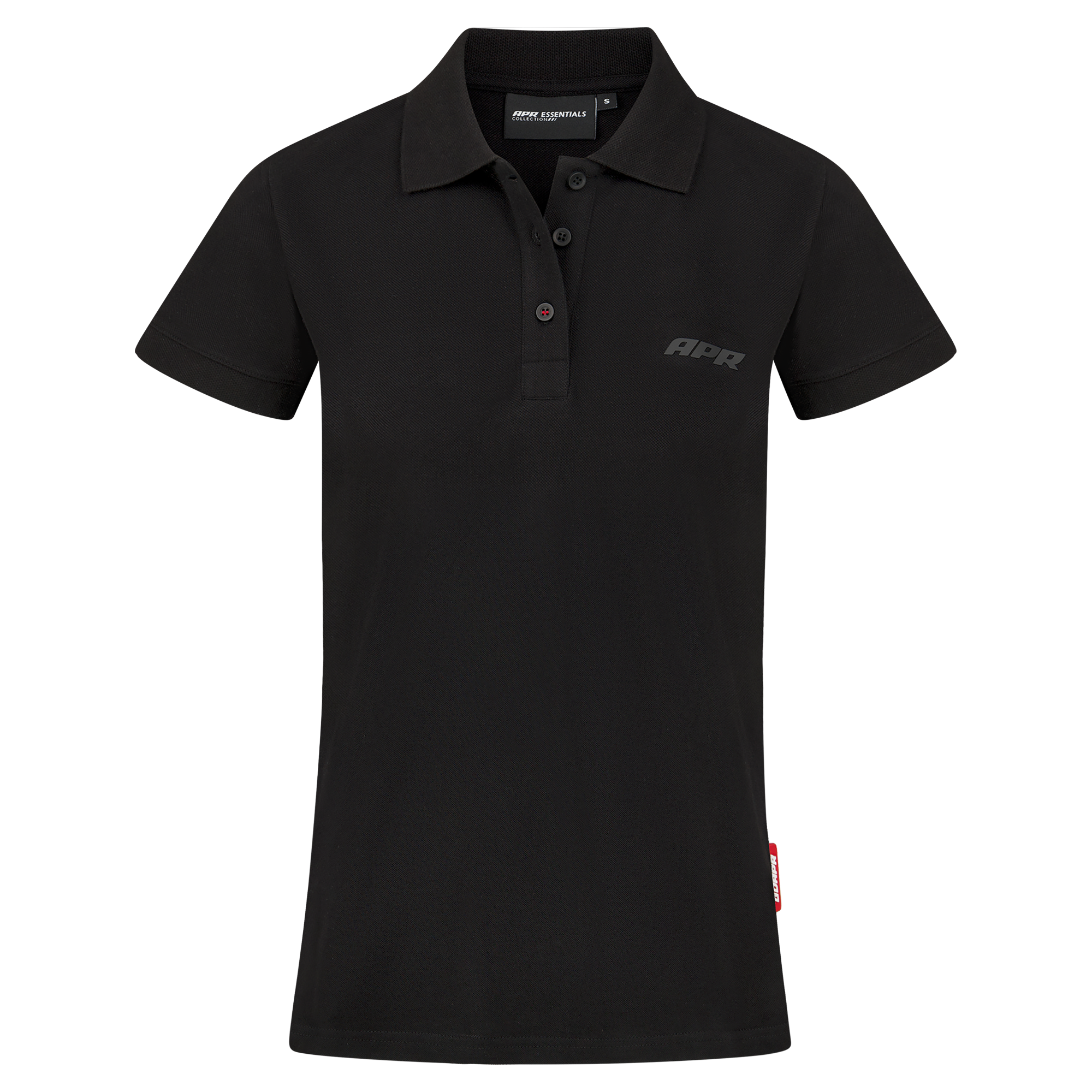 Premium APR Essentials Polo-Shirt Damen schwarz
