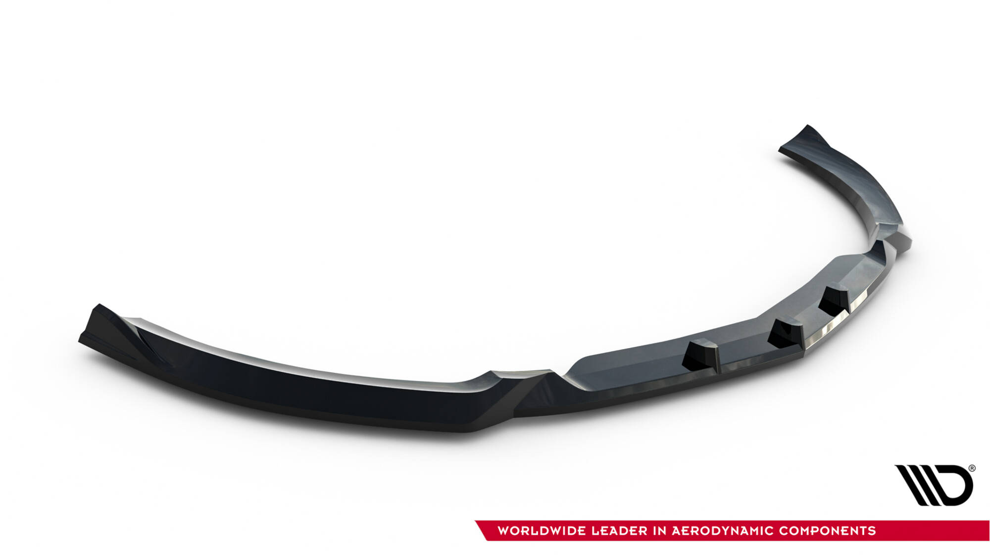 Maxton Front Ansatz für Mercedes-AMG SL 63 R232 schwarz Hochglanz