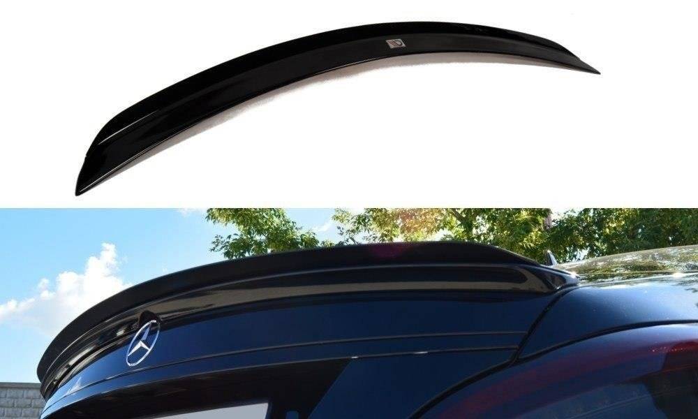 Maxton Spoiler CAP für Mercedes-Benz CLS AMG Line / 63 AMG C218 schwarz Hochglanz