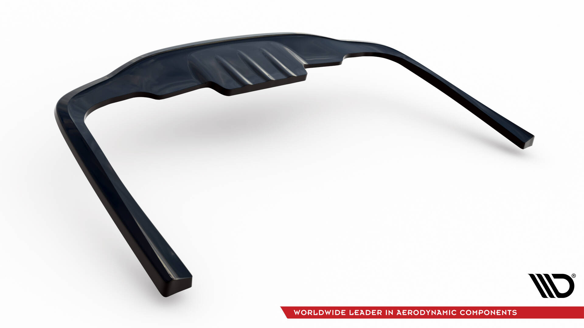 Maxton Mittlerer Cup Diffusor DTM Look Heck Ansatz passend für-Benz E W213 schwarz Hochglanz