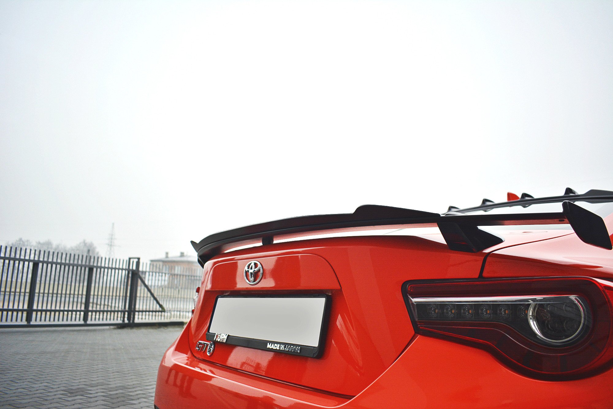 Maxton Spoiler CAP V.2 für SUBARU BRZ/ TOYOTA GT86 FACELIFT   Carbon Look