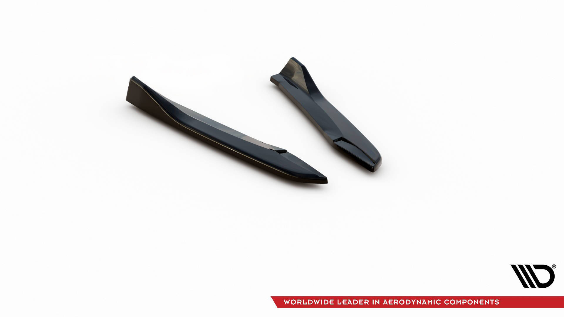 Maxton Heck Ansatz Flaps Diffusor V.3 für Seat Leon Cupra Mk3 FL Sportstourer schwarz Hochglanz