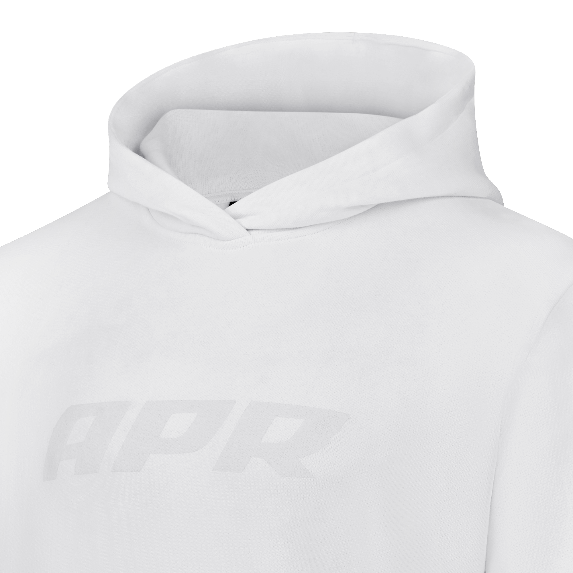 Premium APR Essentials Hoodie Rubber weiß