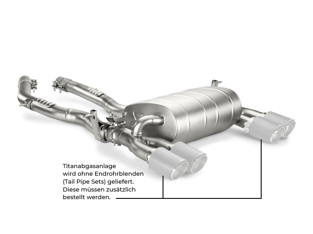 BMW M4 / M3 (F80, F82, F83) Slip-On Line