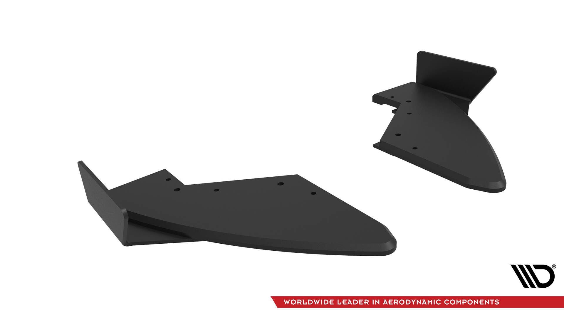 Maxton Street Pro Heck Ansatz Flaps Diffusor + Flaps für Audi TT S 8S Facelift schwarz Hochglanz