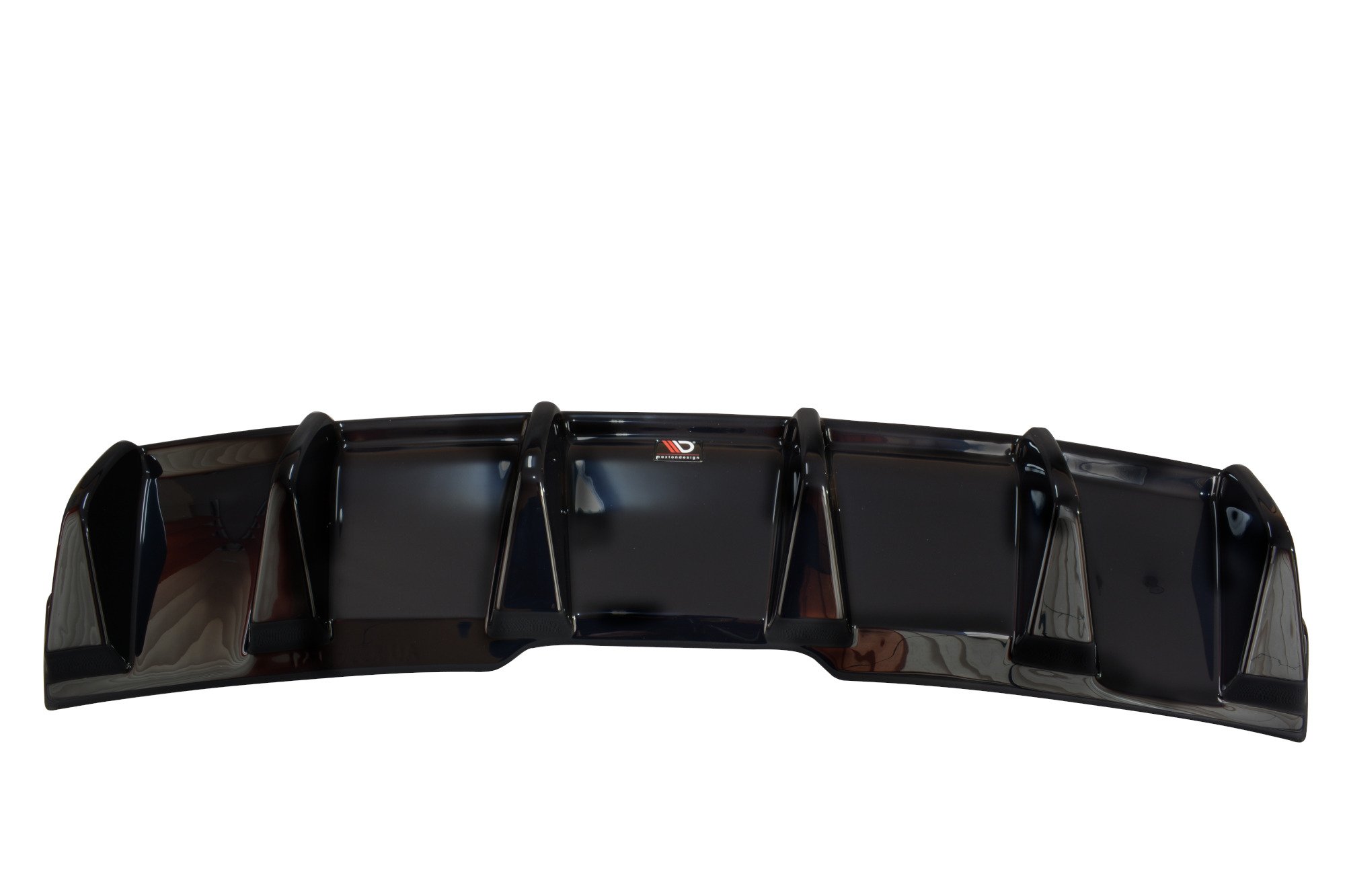 Maxton Diffusor Heck Ansatz für Audi RS5 F5 Coupe / Sportback schwarz matt