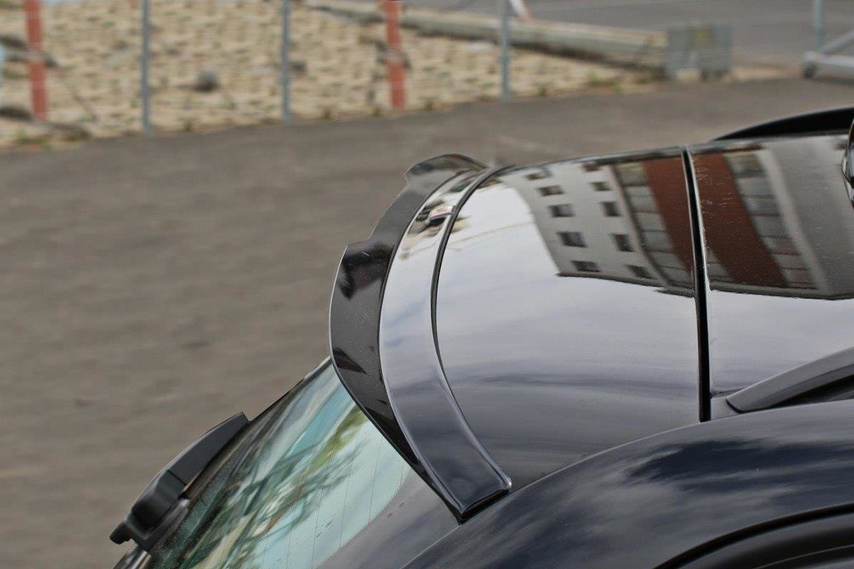 Maxton Spoiler CAP für BMW 3er Touring E91 schwarz Hochglanz