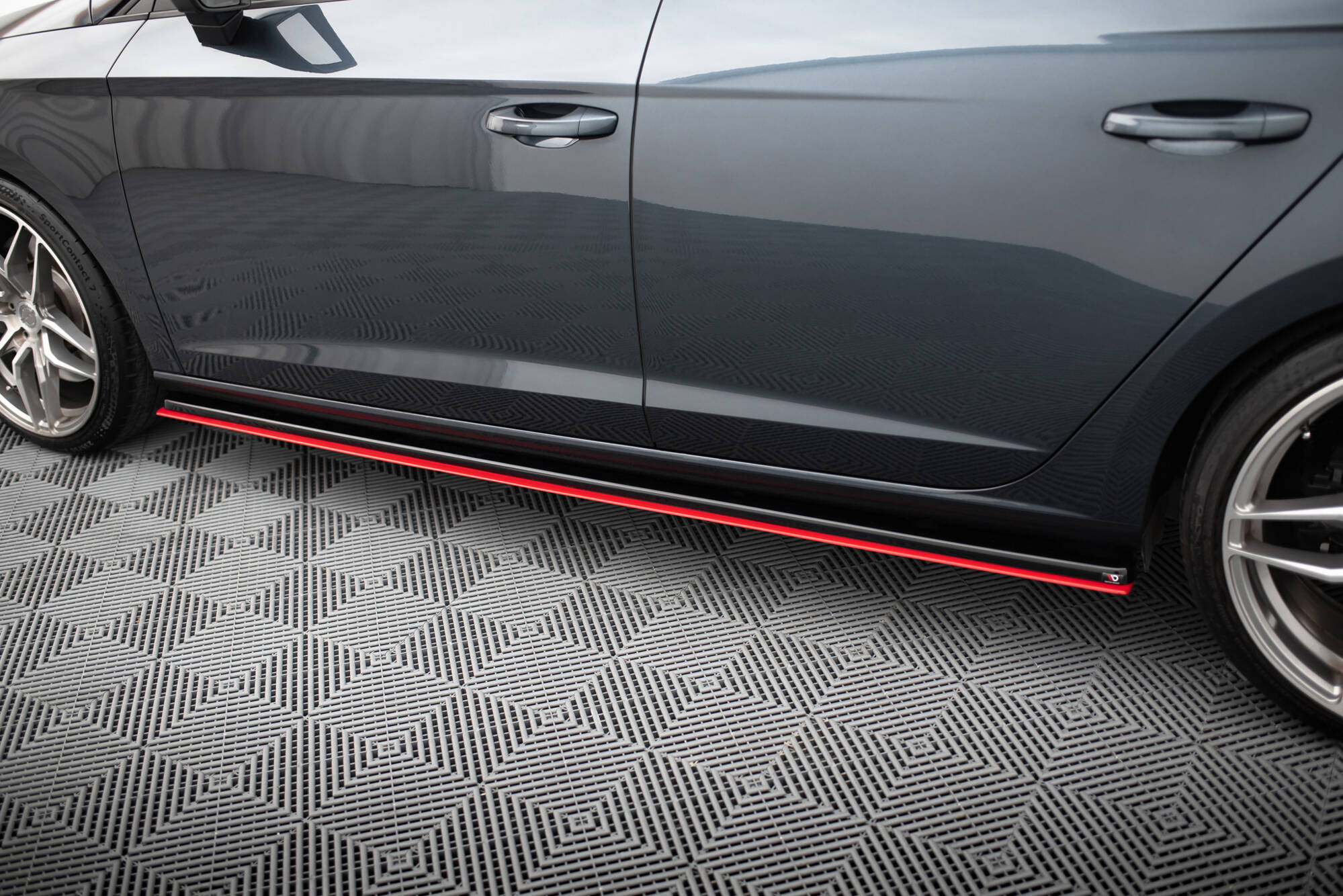 Maxton Seitenschweller Ansatz für v.3 Seat Leon Mk3 Cupra/ FR Facelift