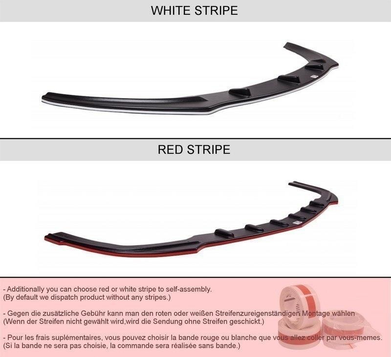 Maxton Heck Ansatz Flaps Diffusor passend für Diffusor passend für AUDI TT MK2 RS schwarz Hochglanz schwarz Hochglanz
