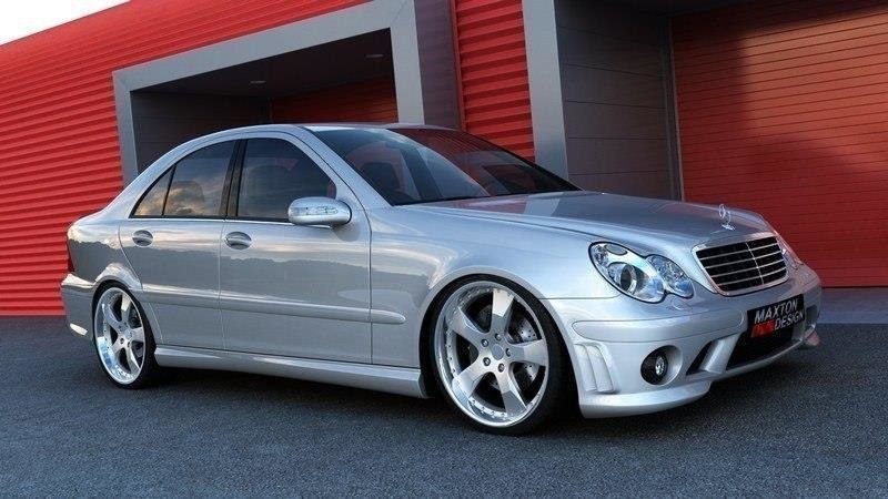 Maxton Seitenschweller MERCEDES C W203 < AMG 204 LOOK>