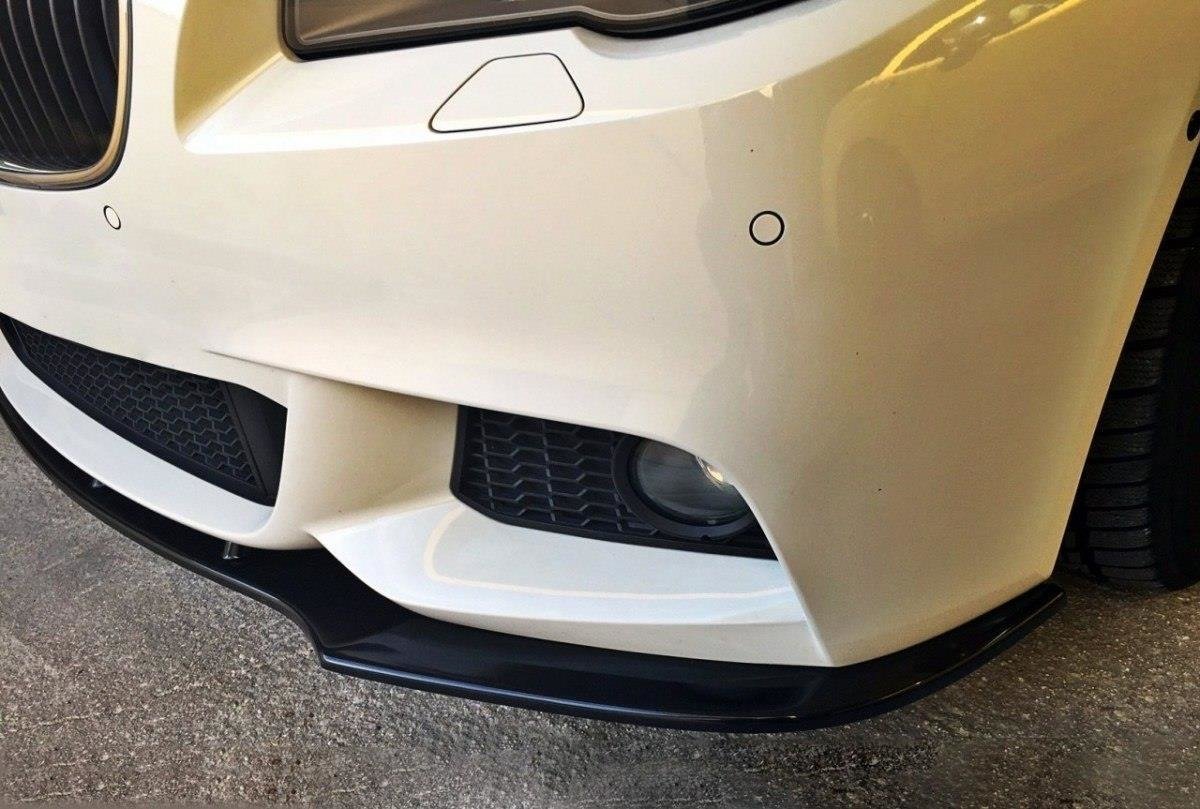 Maxton Front Ansatz V.1 für BMW 5er F10/F11 M Paket schwarz Hochglanz