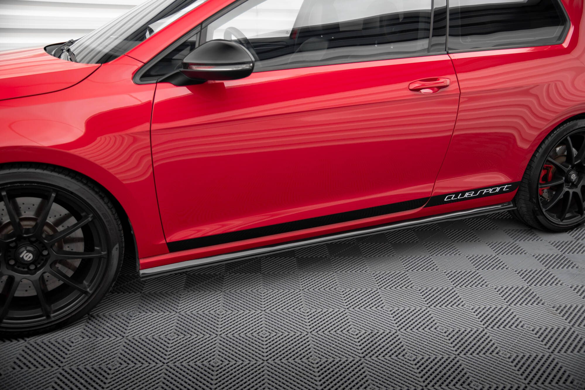 Maxton Racing Seitenschweller Ansatz VW GOLF 7 GTI CLUBSPORT