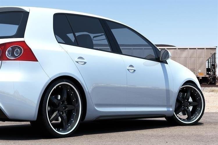 Maxton Seitenschweller passend für GOLF 5 mk6 GTI look ABS Kunststoff
