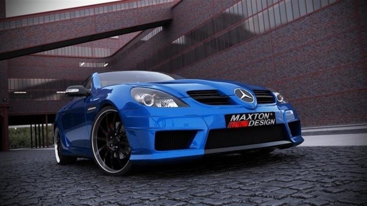 Maxton Front Stoßstange MERCEDES SLK R171 (SLK R172 AMG LOOK)
