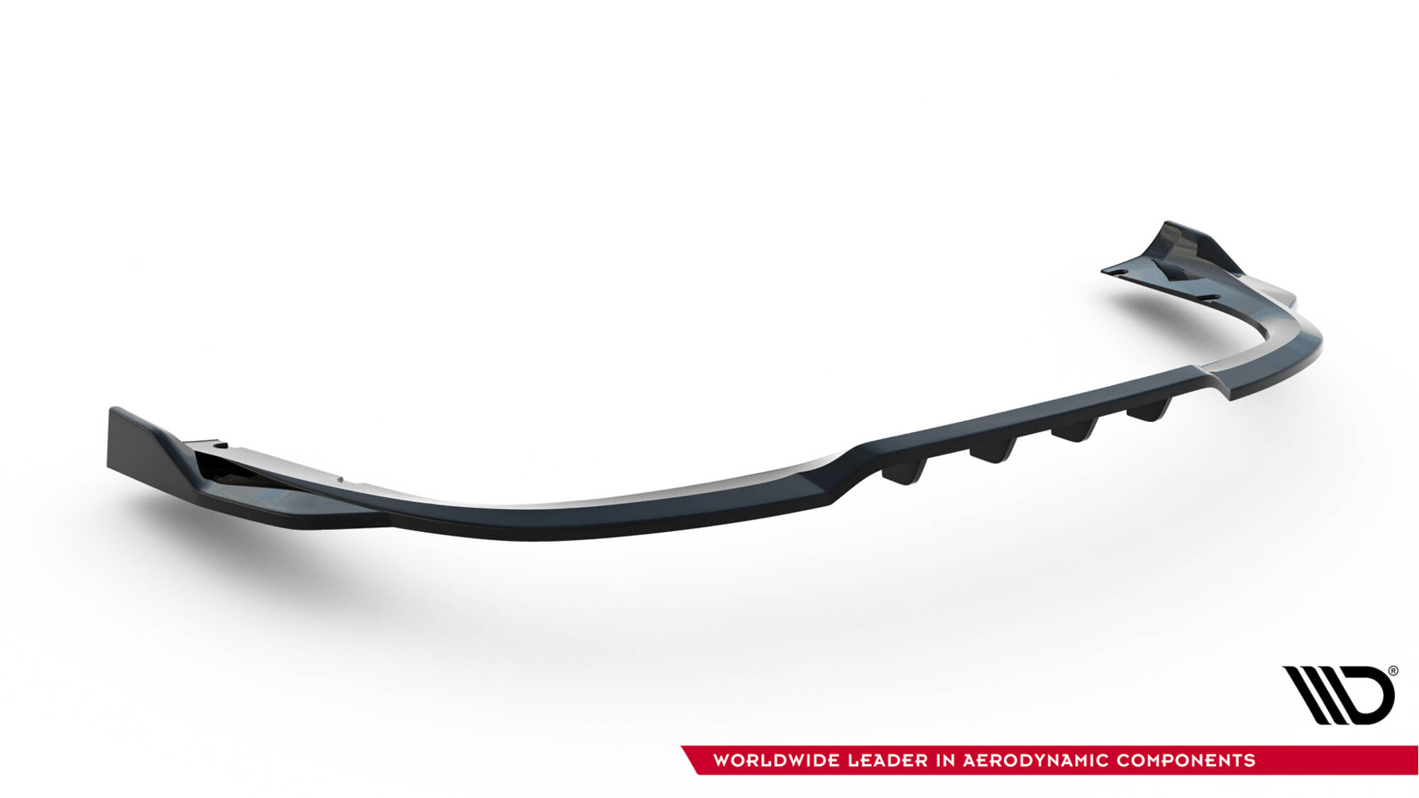 Maxton Mittlerer Cup Diffusor DTM Look Heck Ansatz für Porsche 911 Turbo S Sport Package 992 schwarz Hochglanz