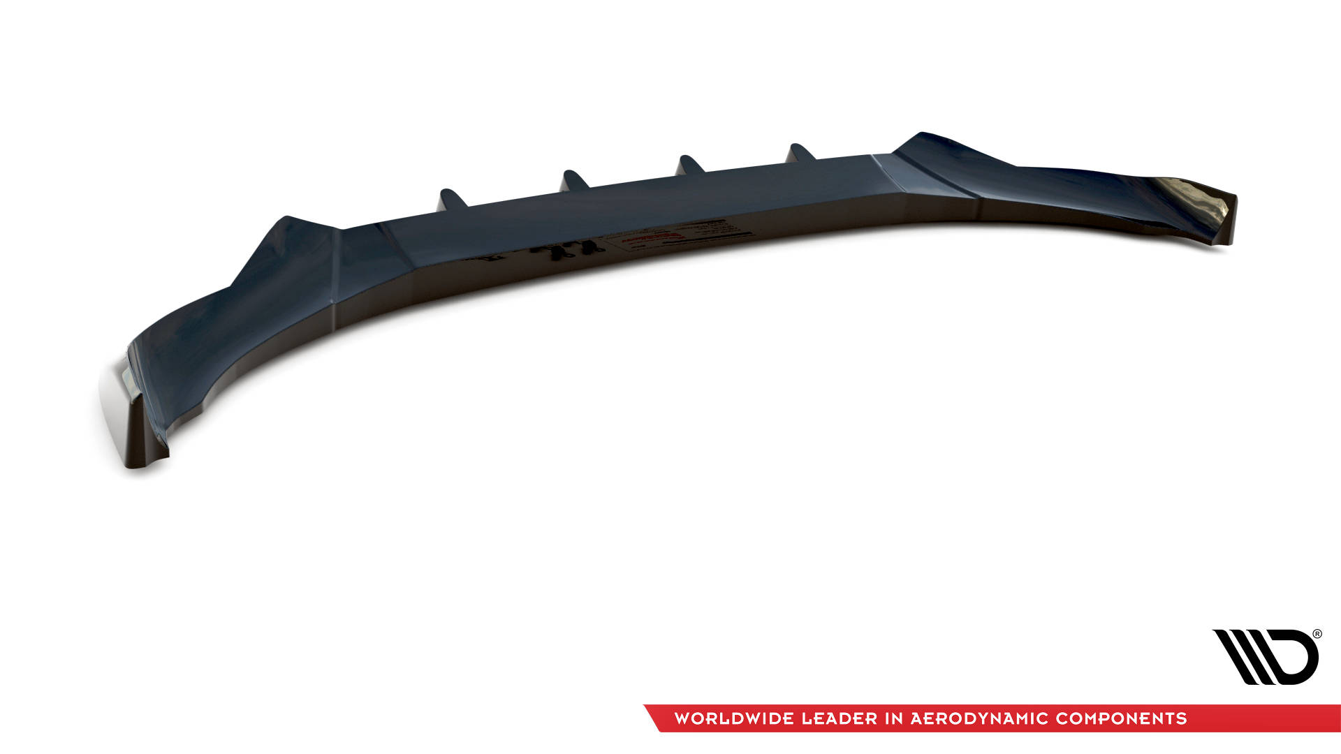 Maxton Front Ansatz V.2 für BMW X4 M-Paket G02 Facelift schwarz Hochglanz