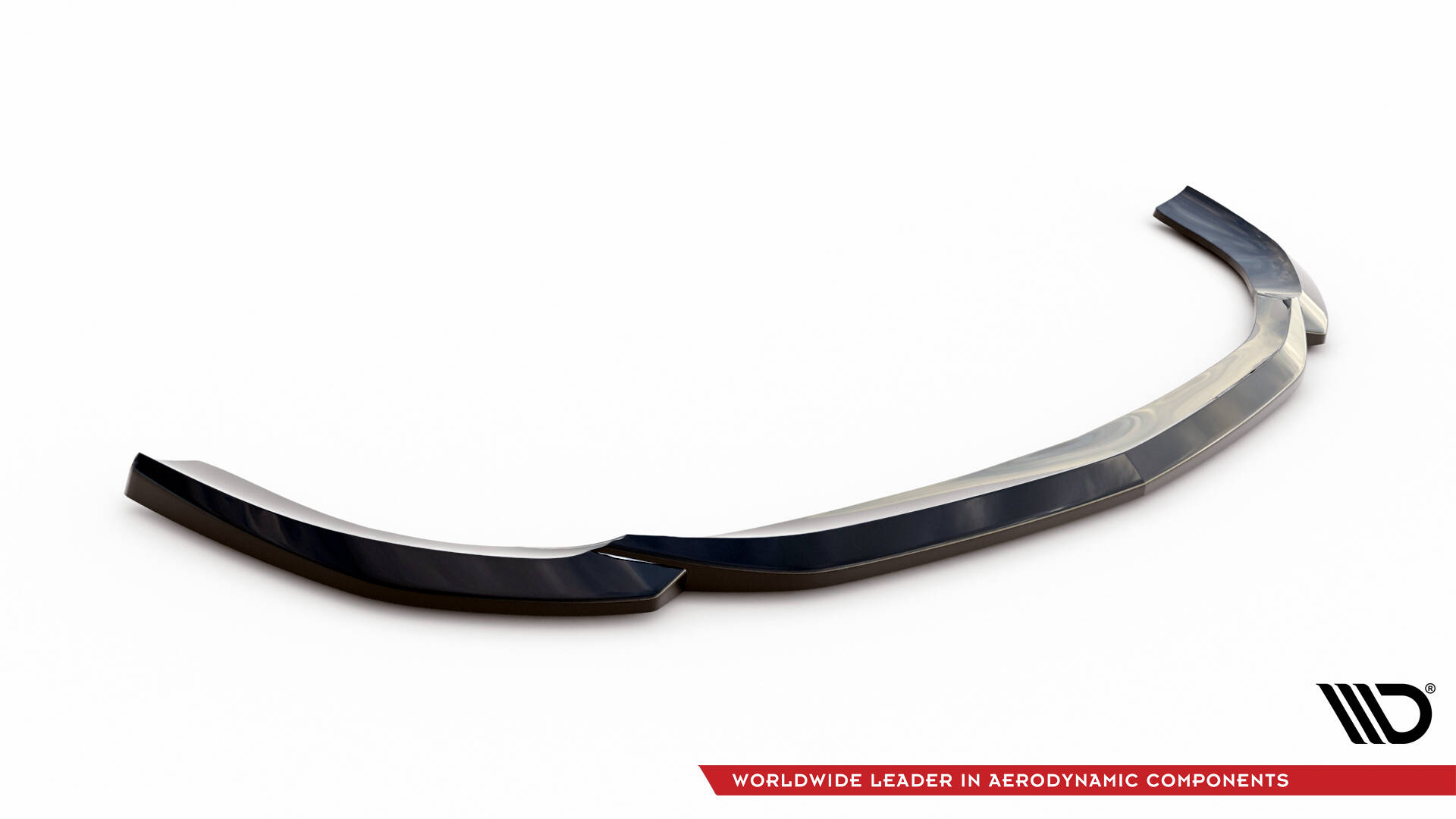 Maxton Front Ansatz V.1 für Mercedes-AMG GT 43 4 Door Coupe V8 Styling Package X290 schwarz Hochglanz