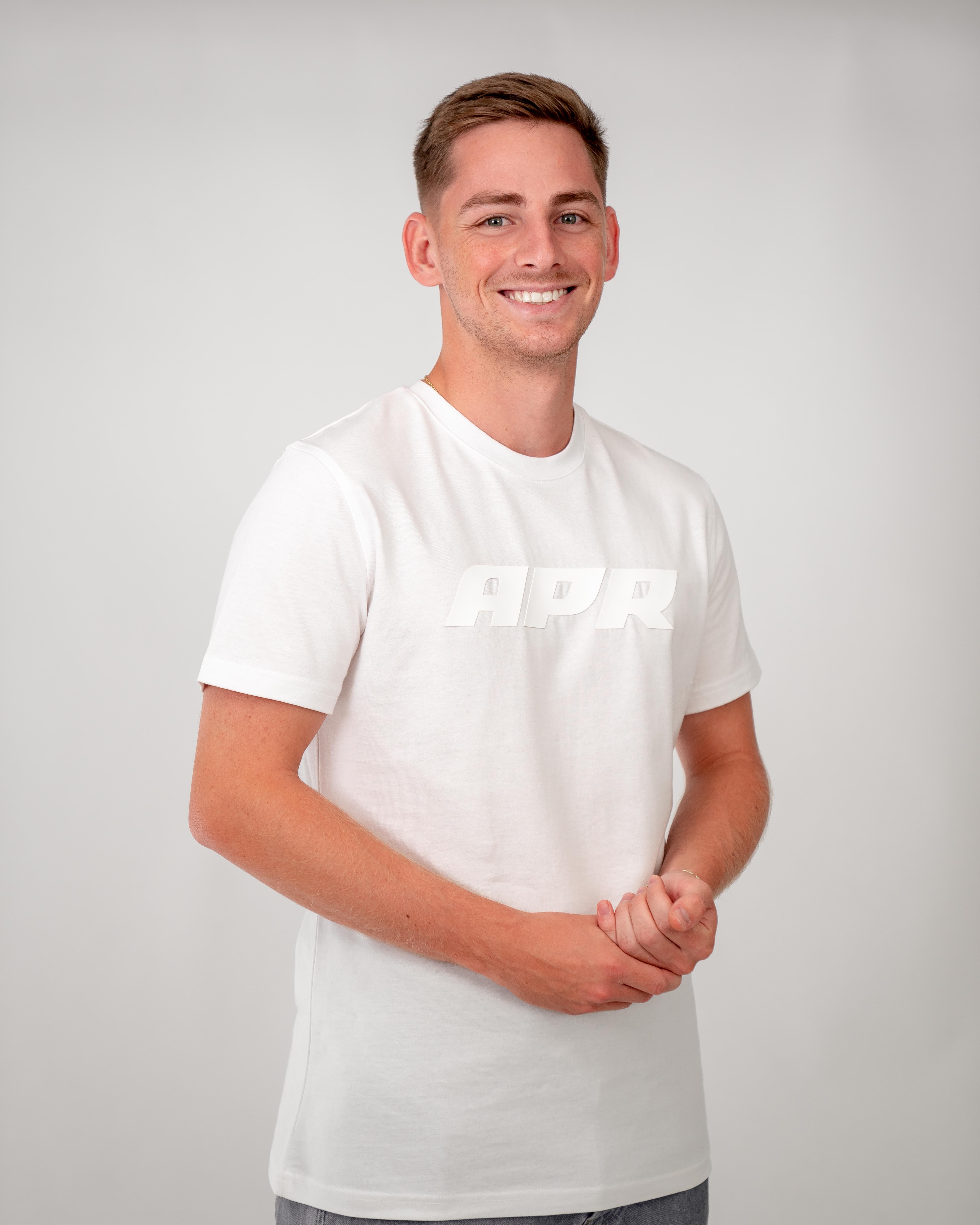 Premium APR Essentials T-Shirt Rubber weiß