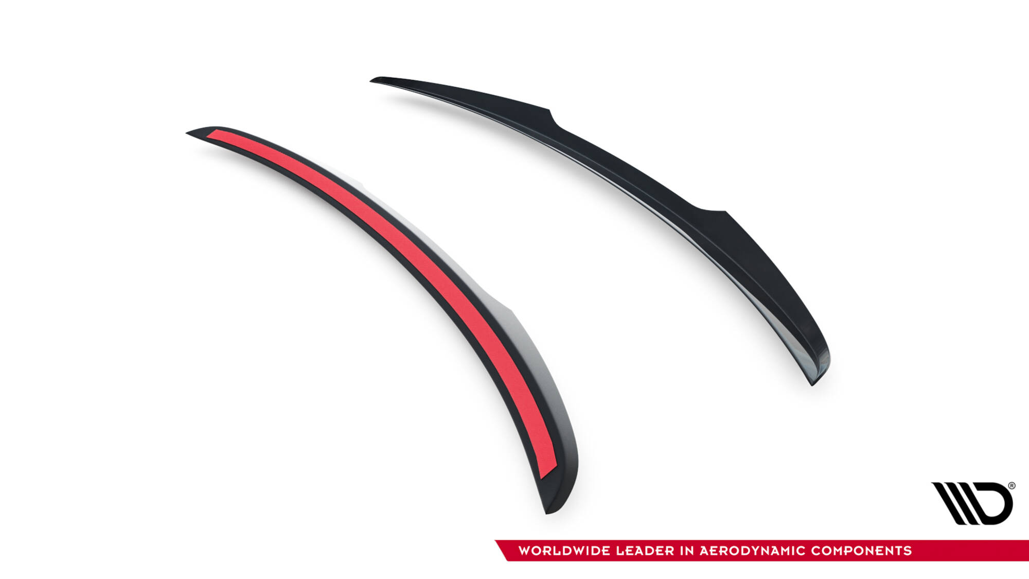 Maxton Spoiler CAP für VW Atlas R-Line Mk1 Facelift 2 schwarz Hochglanz