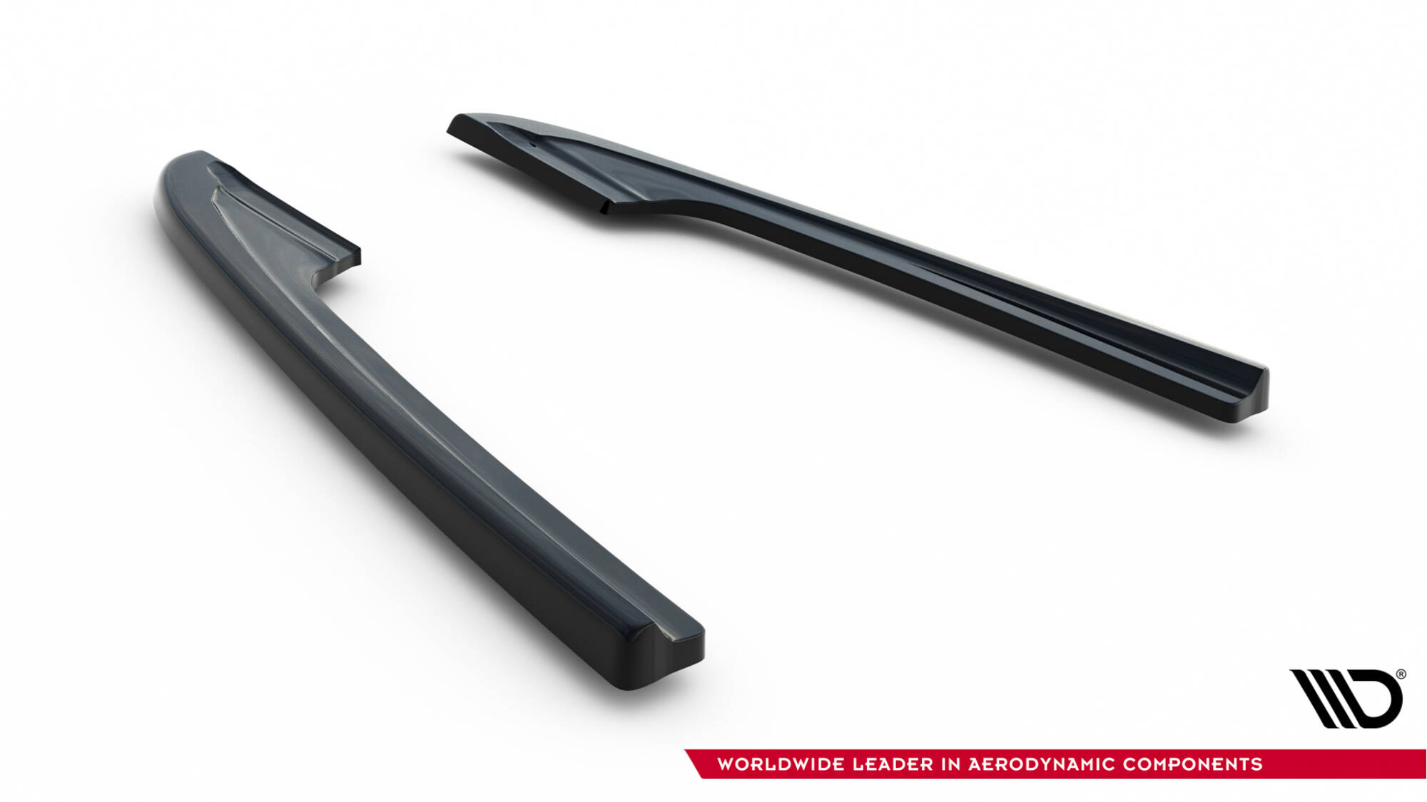 Maxton Heck Ansatz Flaps Diffusor V.2 für Audi RS6 C7 / C7 Facelift schwarz Hochglanz