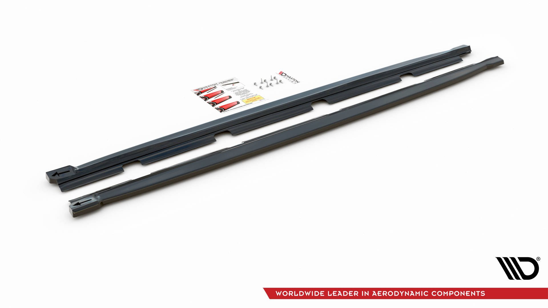 Maxton Seitenschweller Ansatz für Cupra Ateca Mk1 / Mk1 Facelift schwarz Hochglanz