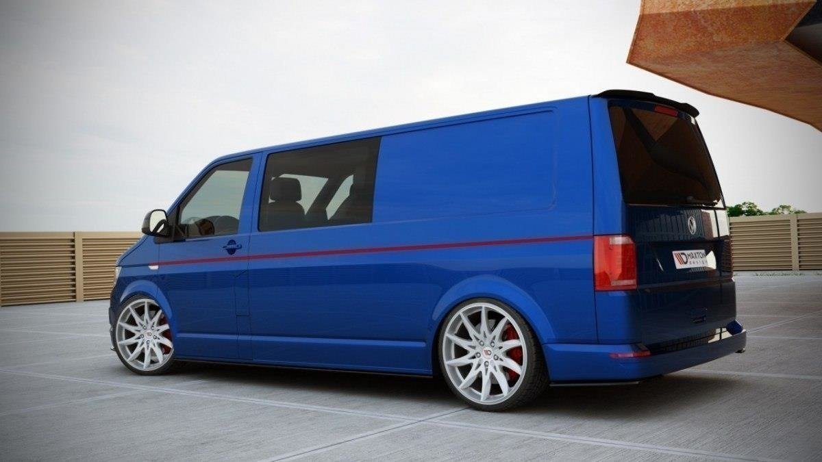 Maxton Spoiler CAP passend für T6 schwarz Hochglanz