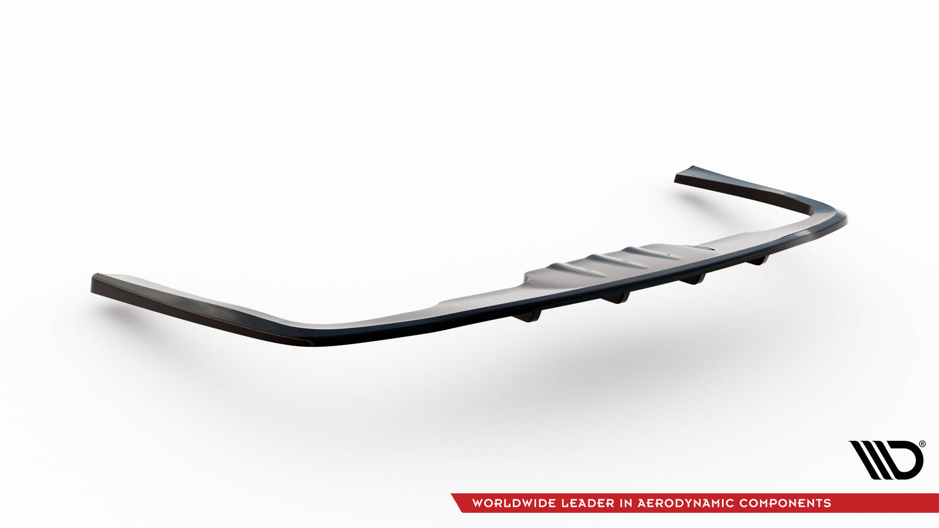 Maxton Mittlerer Cup Diffusor DTM Look Heck Ansatz passend für-Benz E W213 schwarz Hochglanz