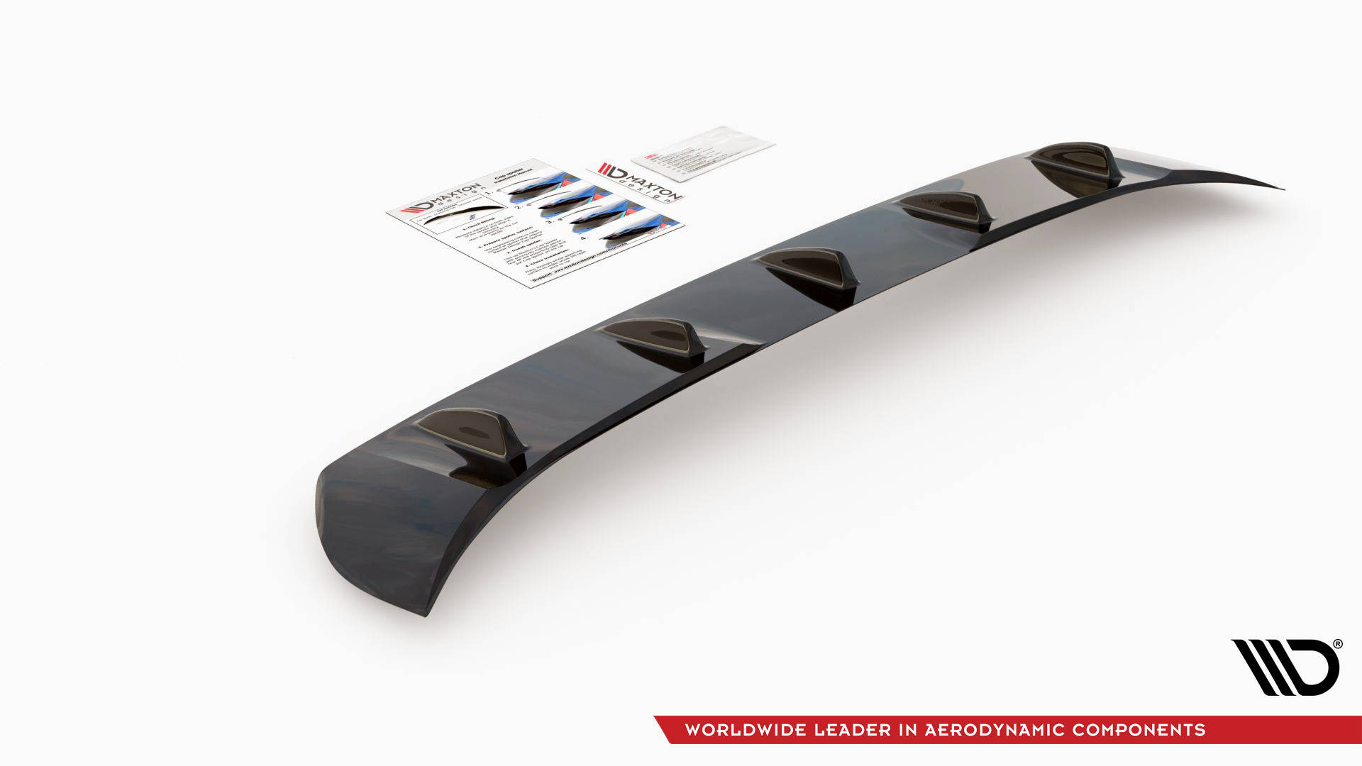 Maxton Heckscheiben Spoiler für Toyota Supra mk5 schwarz matt