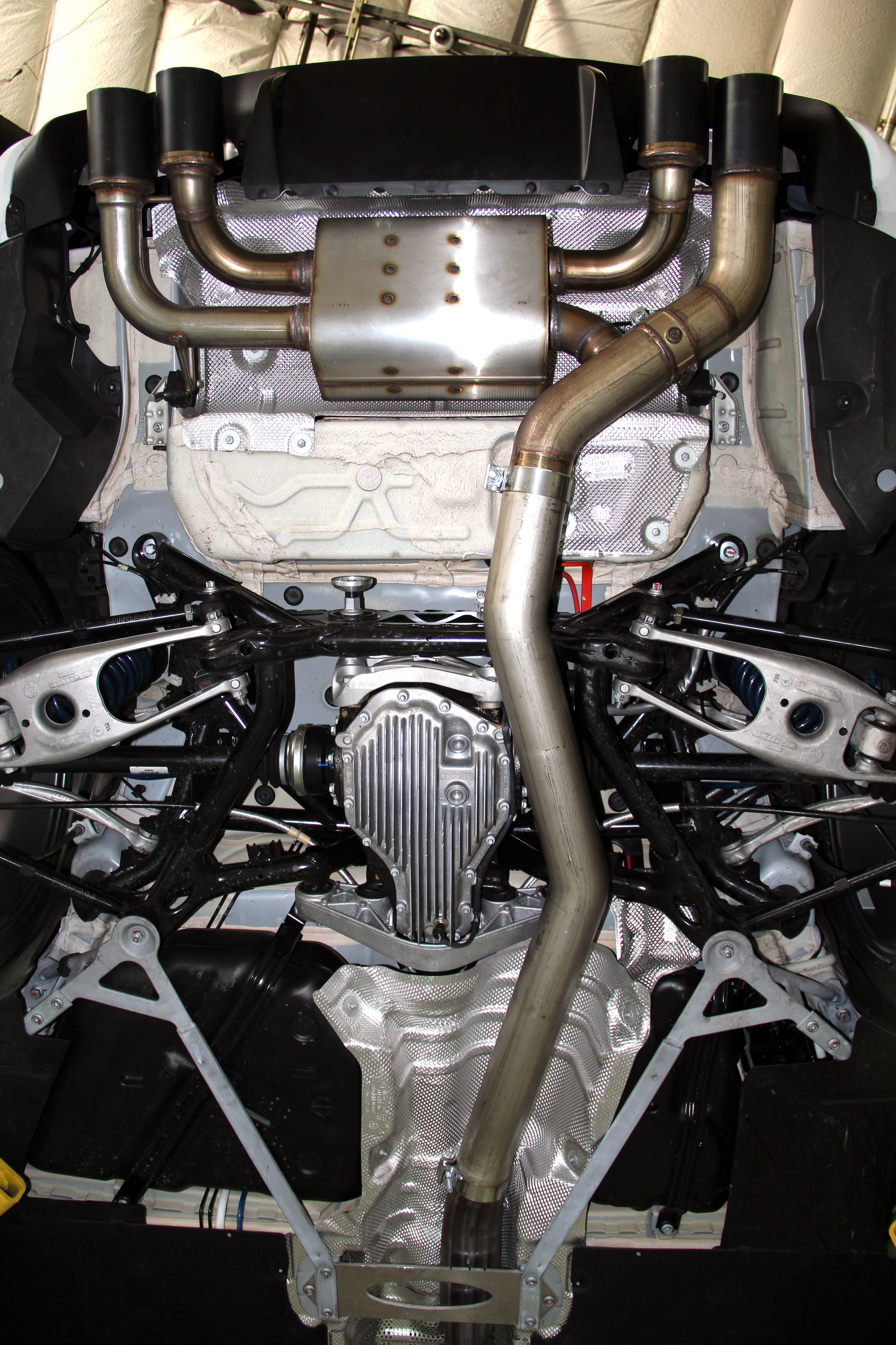 DINAN RESONATOR DELETE KIT - 2016-2017 BMW M2