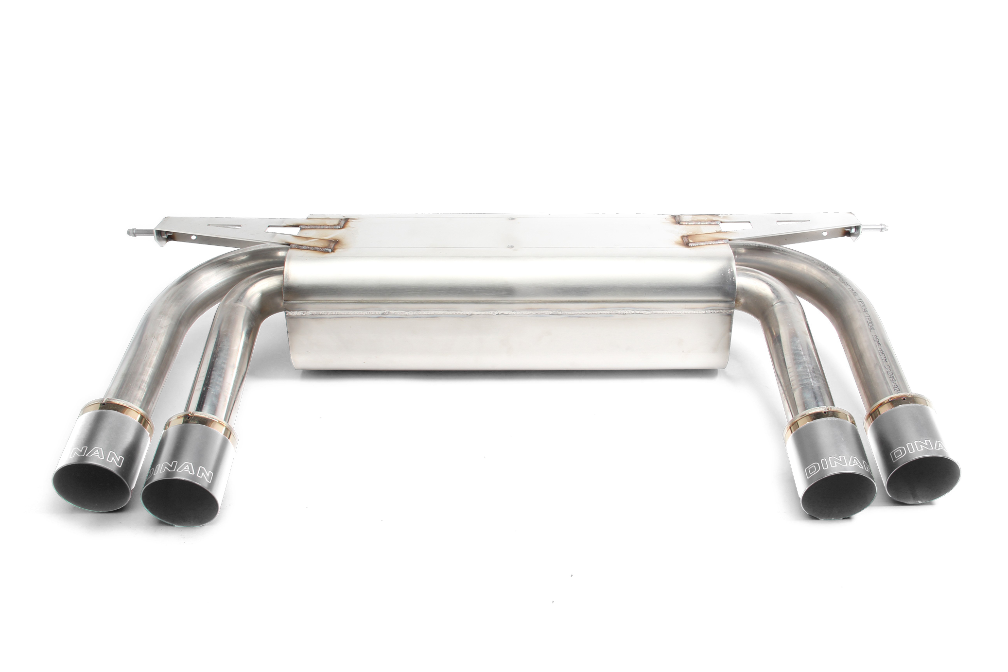 DINAN FREE FLOW AXLE-BACK EXHAUST - 2010-2014 BMW X5M/X6M