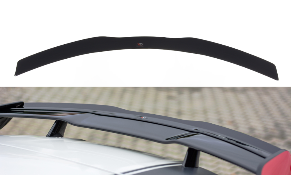 Maxton Spoiler CAP für Mercedes A45 AMG W176 schwarz Hochglanz