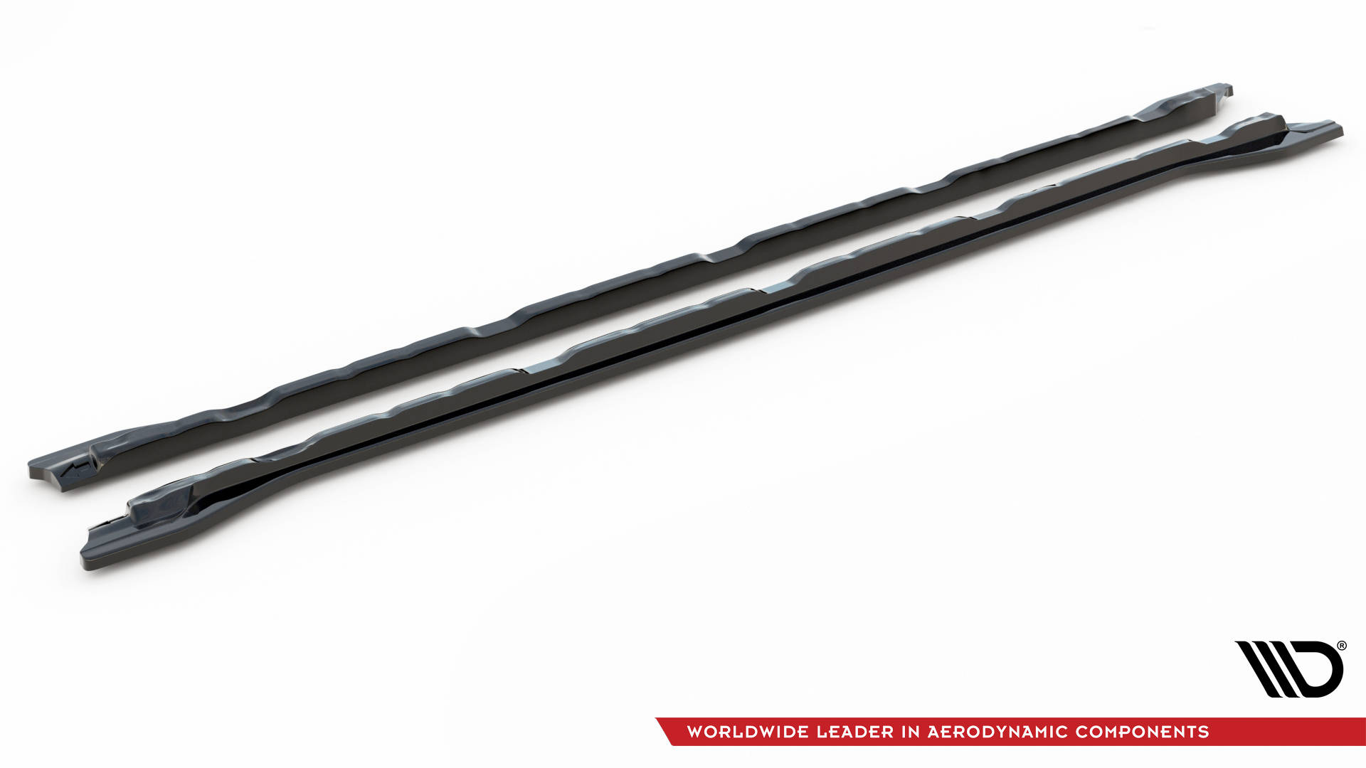 Maxton Seitenschweller Ansatz für VW Atlas Cross Sport schwarz Hochglanz