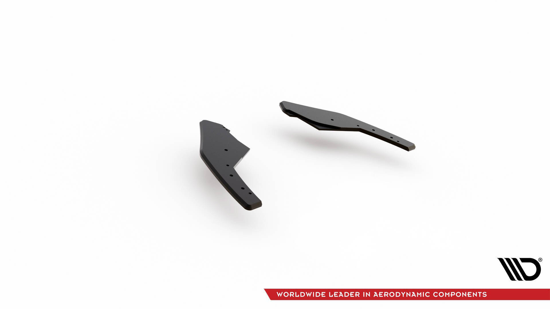 Maxton Street Pro Heck Ansatz Flaps Diffusor V.1 für VW Golf GTI / GTE / R-Line Mk8