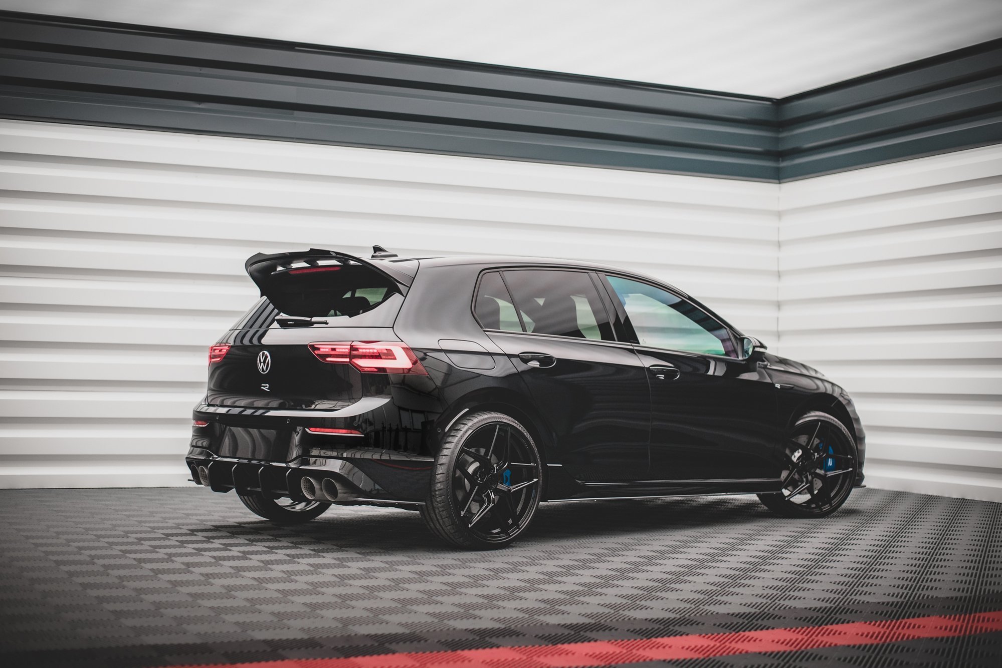 Maxton Street Pro Heckschürze für VW Golf R Mk8