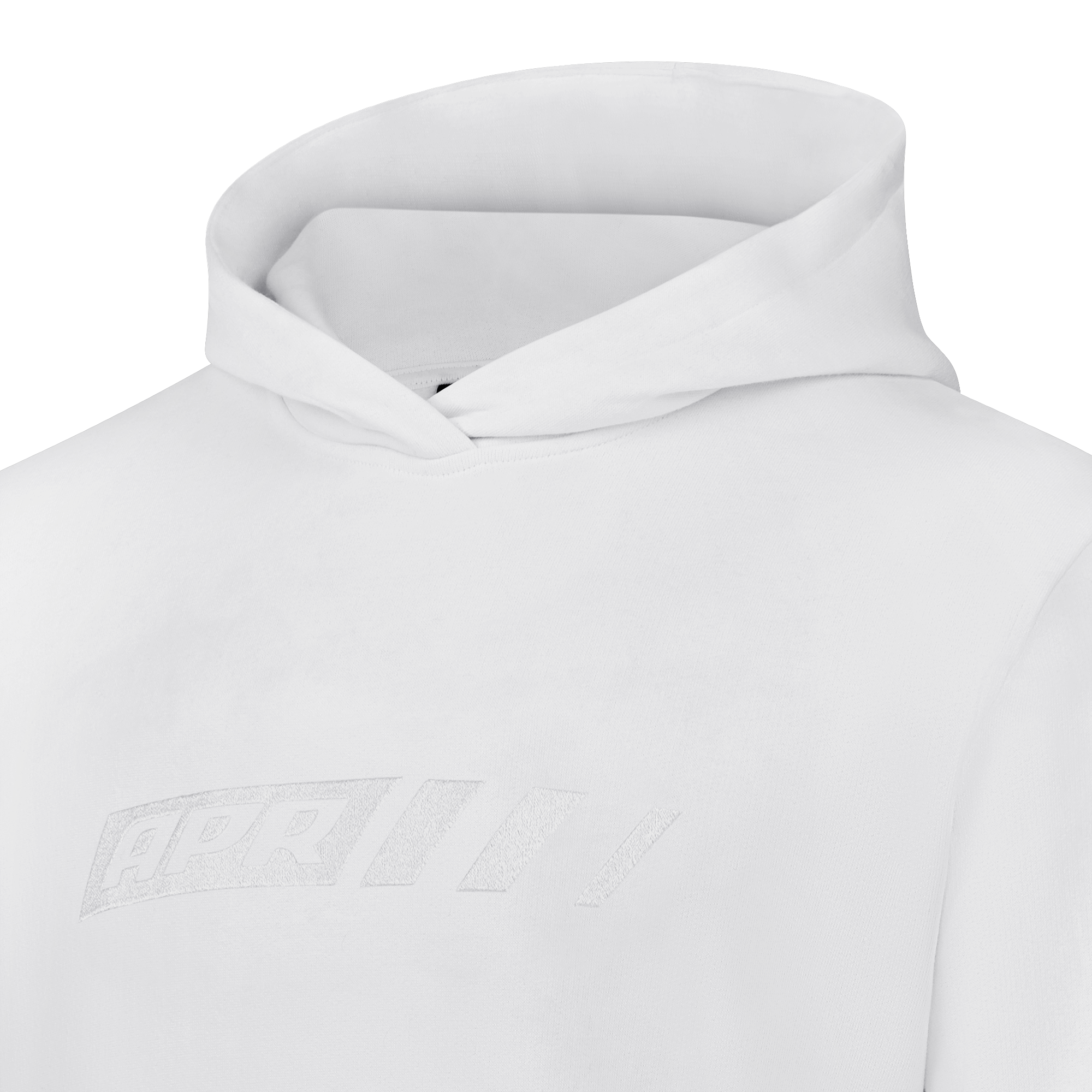Premium APR Essentials Hoodie Stick weiß
