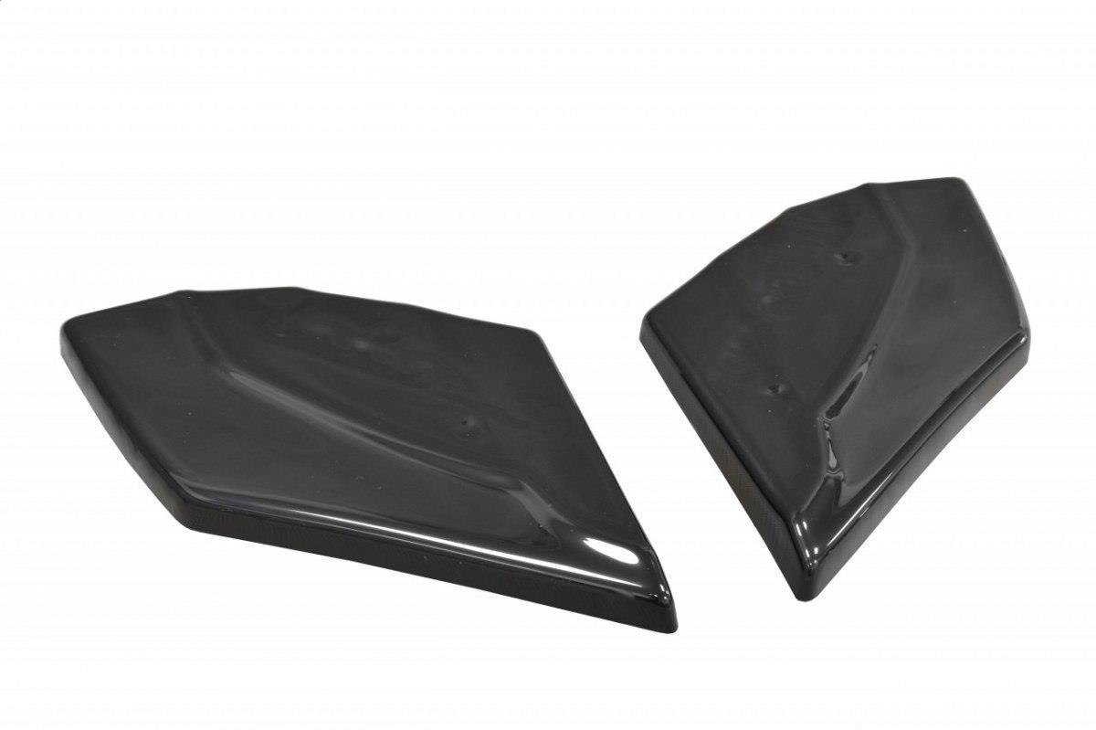Maxton Heck Ansatz Flaps Diffusor für SEAT LEON III CUPRA / FR schwarz matt