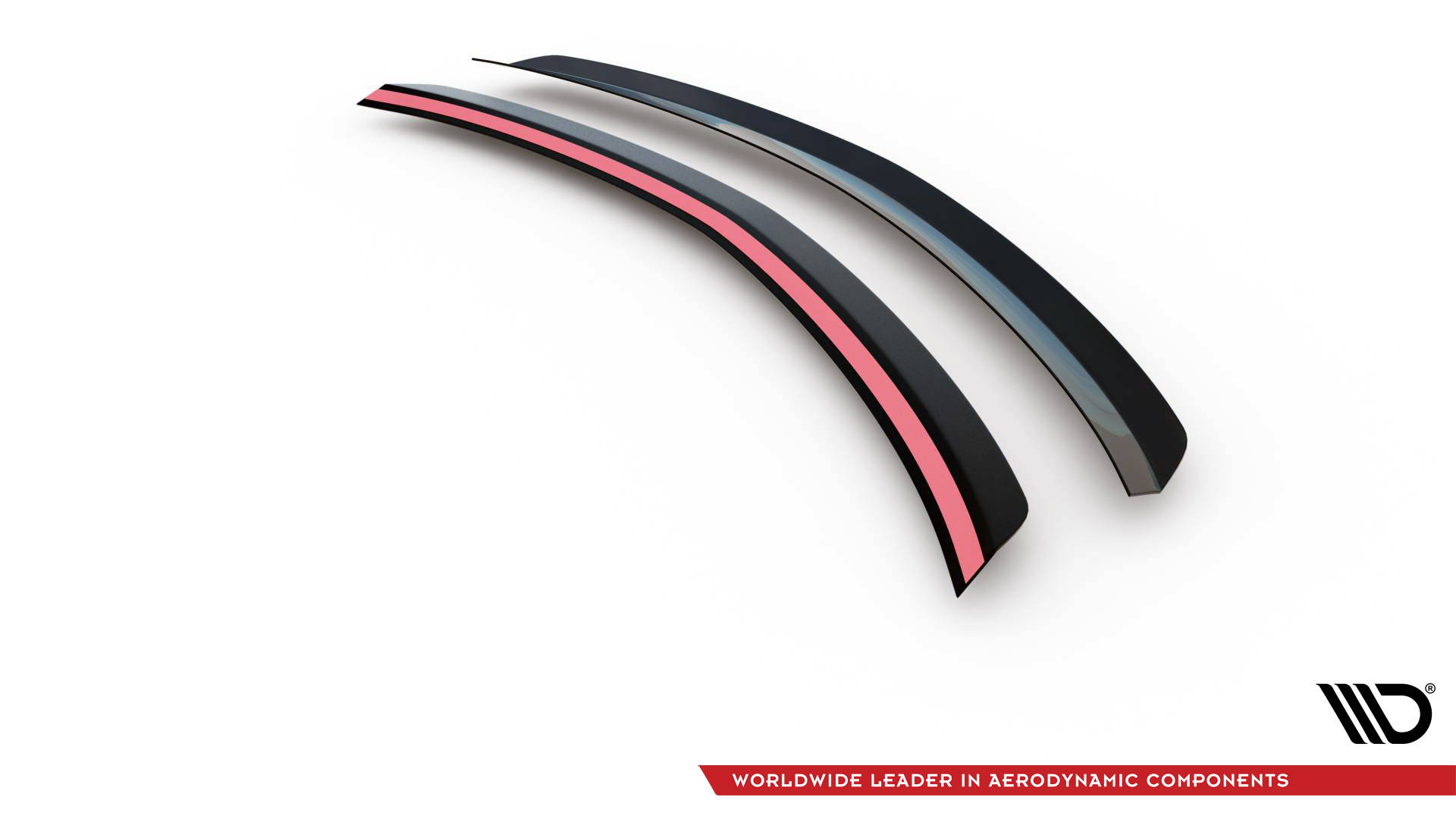 Maxton Spoiler CAP für Mercedes-Benz C Limousine W204 / C Coupe C204 schwarz Hochglanz