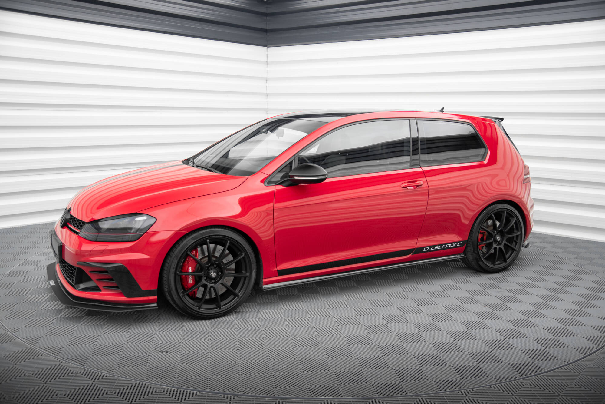 Maxton Racing Seitenschweller Ansatz VW GOLF 7 GTI CLUBSPORT