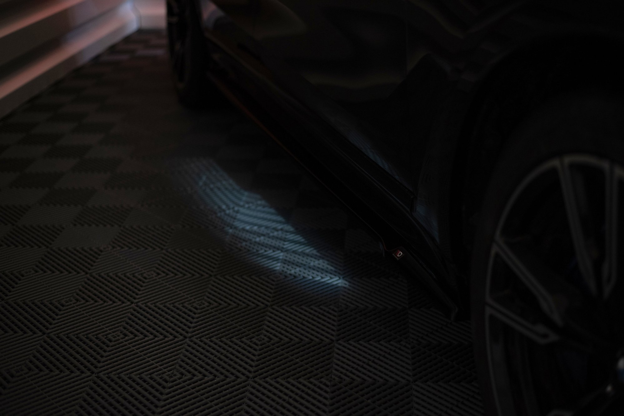 Maxton Seitenschweller Ansatz für BMW X7 M-Paket G07 schwarz Hochglanz