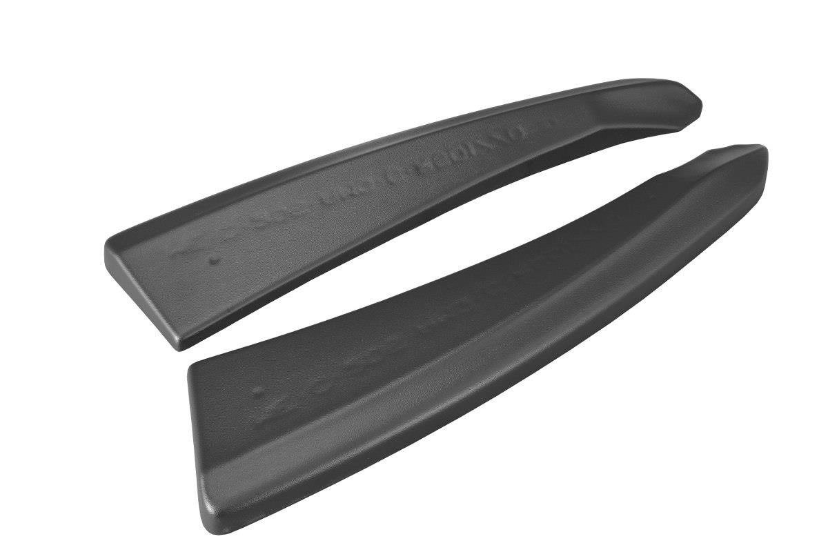 Maxton Heck Ansatz Flaps Diffusor für Mercedes C-Klasse C205 63 AMG Coupe schwarz Hochglanz