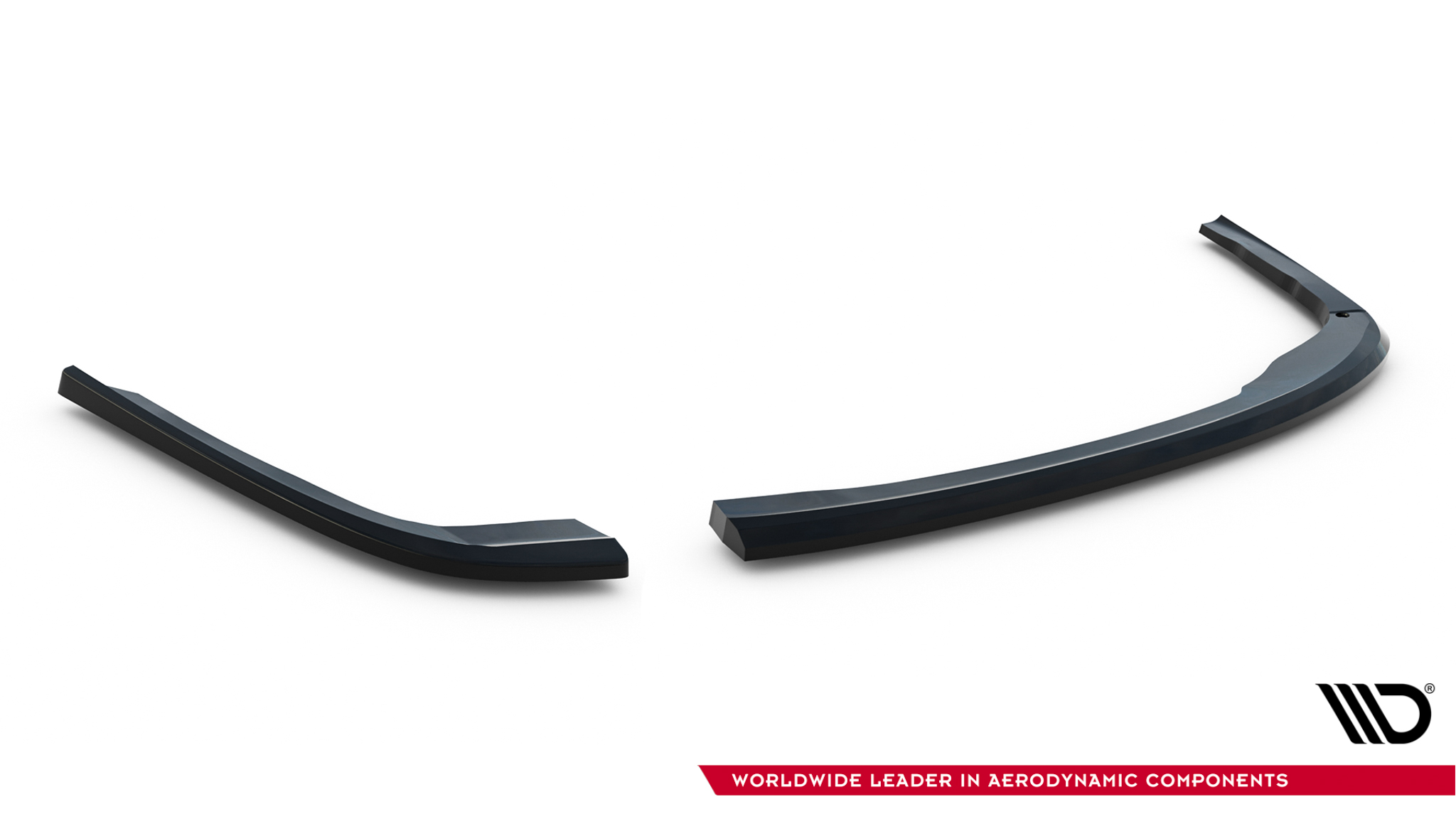 Maxton Heck Ansatz Flaps Diffusor V.2 für BMW 3er GT M-Paket F34 schwarz Hochglanz
