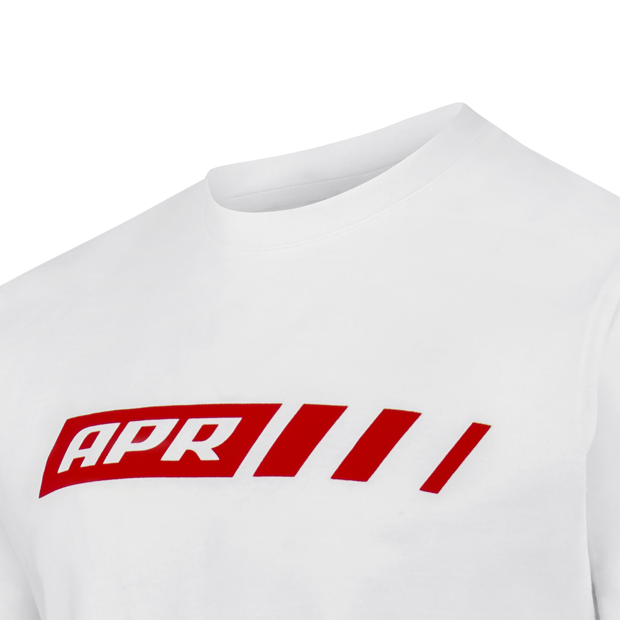 Premium APR Essentials T-Shirt Flock weiß